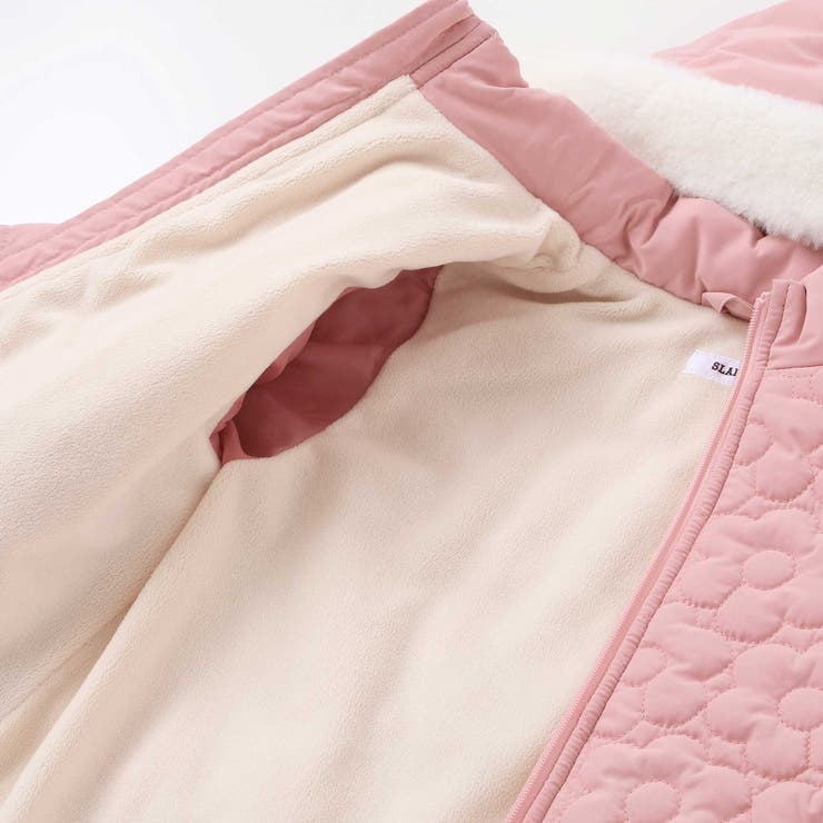 ファー付きフードキルト中綿ジャケット(80~130cm) | SLAP SLIP | 詳細画像20 