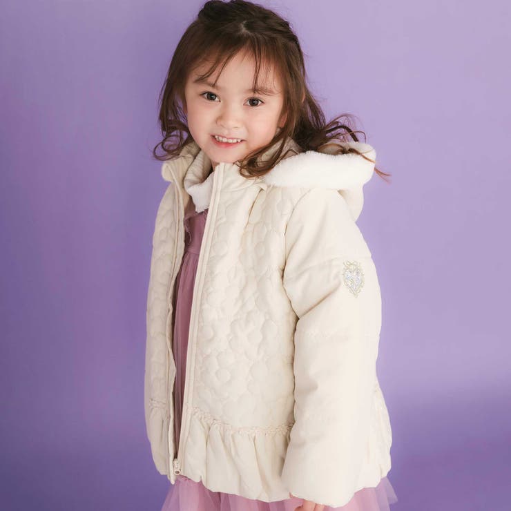 ファー付きフードキルト中綿ジャケット(80~130cm) | SLAP SLIP | 詳細画像23 