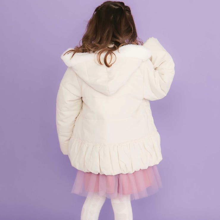 ファー付きフードキルト中綿ジャケット(80~130cm) | SLAP SLIP | 詳細画像24 