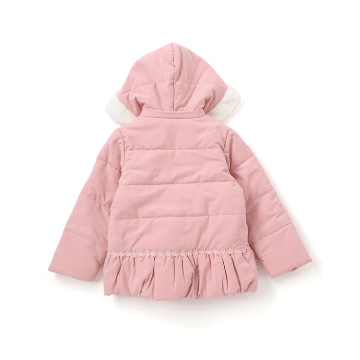 ファー付きフードキルト中綿ジャケット(80~130cm) | SLAP SLIP | 詳細画像9 