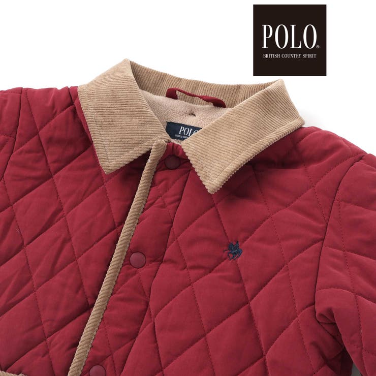 無地チェック取り外しフード＆襟付きキルティングジャケット | SLAP SLIP | 詳細画像10 