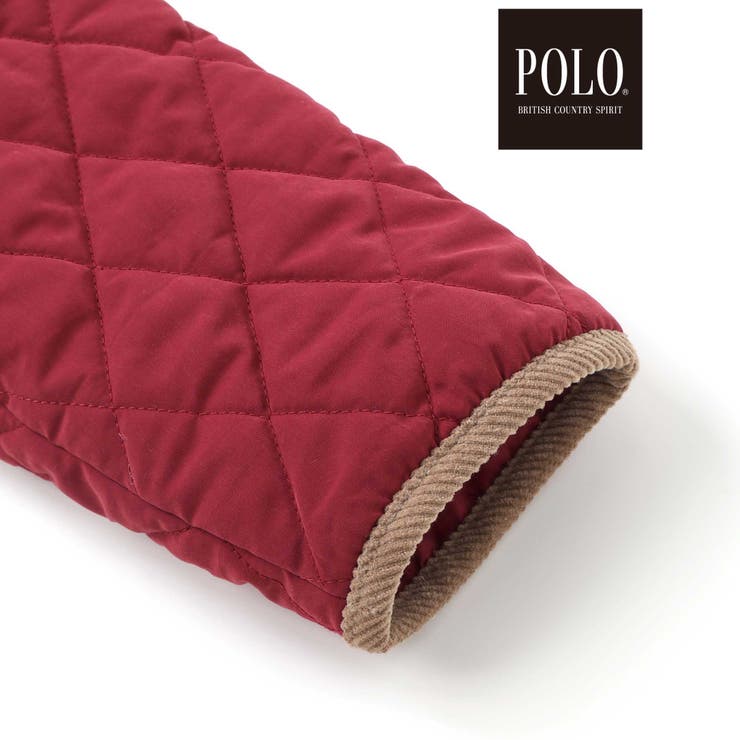 無地チェック取り外しフード＆襟付きキルティングジャケット | SLAP SLIP | 詳細画像12 