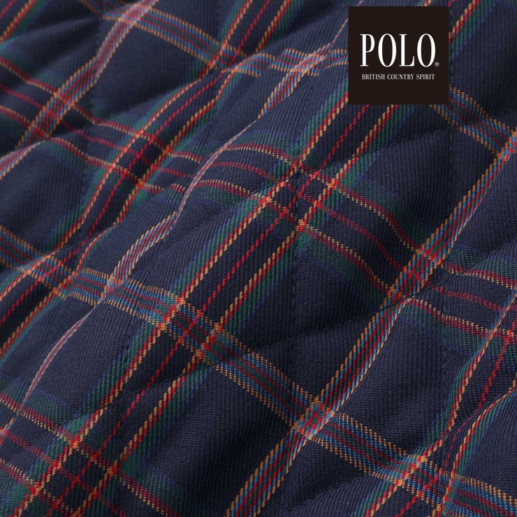 無地チェック取り外しフード＆襟付きキルティングジャケット | SLAP SLIP | 詳細画像20 