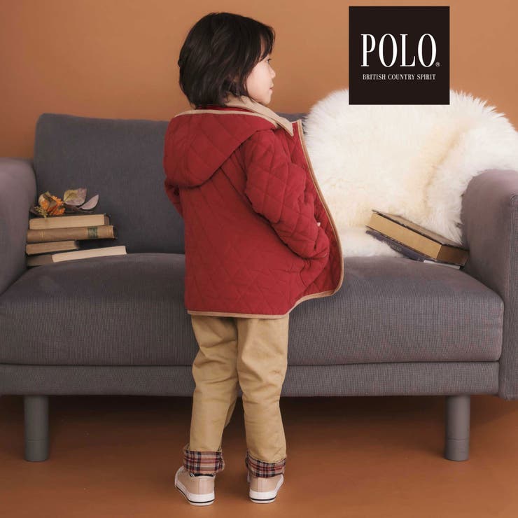 無地チェック取り外しフード＆襟付きキルティングジャケット | SLAP SLIP | 詳細画像4 