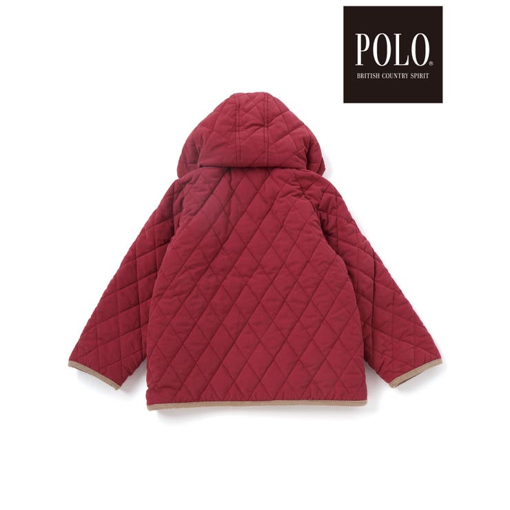 無地チェック取り外しフード＆襟付きキルティングジャケット | SLAP SLIP | 詳細画像7 