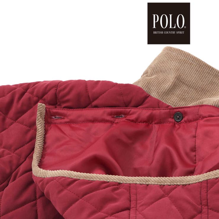 無地チェック取り外しフード＆襟付きキルティングジャケット | SLAP SLIP | 詳細画像9 