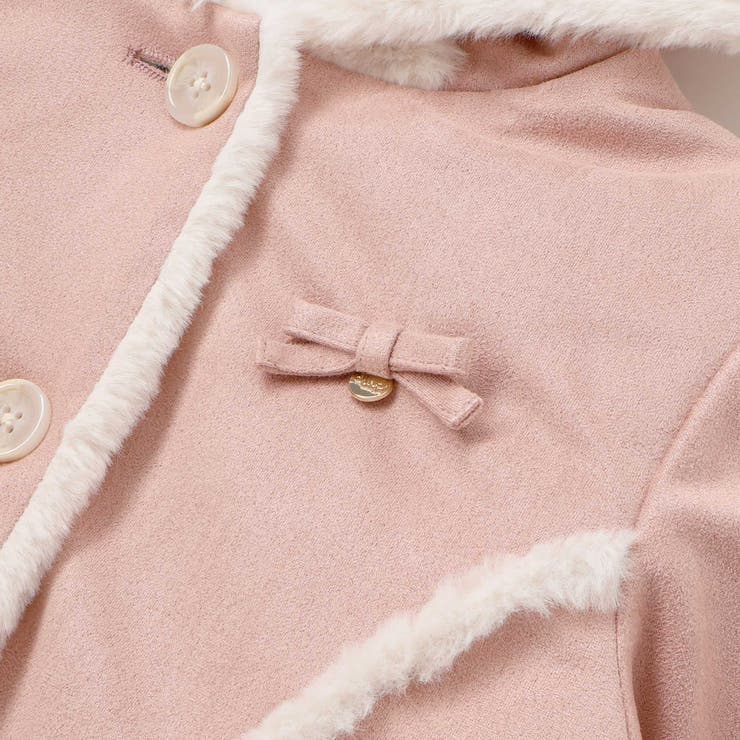 リボン+チャームプリンセスラインムートンコート(90~130cm) | SLAP SLIP | 詳細画像10 