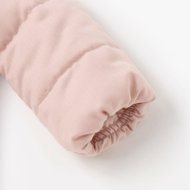 ふわふわファーポケットフリルたっぷり中綿ロングコート(90～130cm） | SLAP SLIP | 詳細画像10 