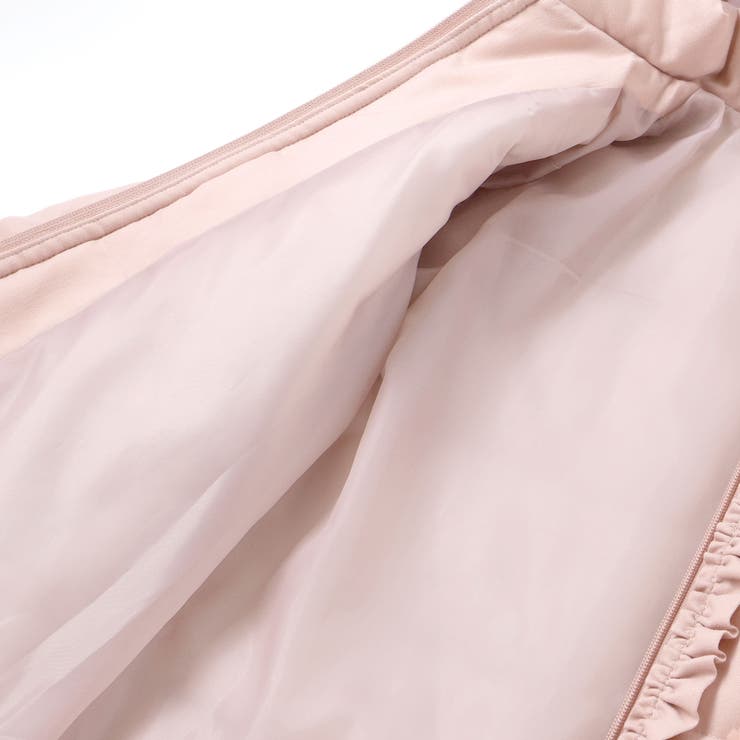 ふわふわファーポケットフリルたっぷり中綿ロングコート(90～130cm） | SLAP SLIP | 詳細画像16 