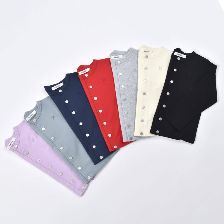 【WEB限定 スララク】ずっと一軍！スナップボタンカーディガン(100~160c… | SLAP SLIP | 詳細画像19 