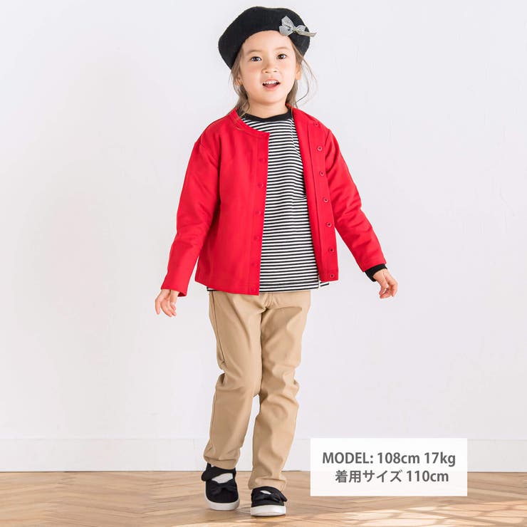 【WEB限定 スララク】ずっと一軍！スナップボタンカーディガン(100~160c… | SLAP SLIP | 詳細画像2 