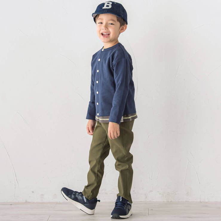 【WEB限定 スララク】ずっと一軍！スナップボタンカーディガン(100~160c… | SLAP SLIP | 詳細画像9 