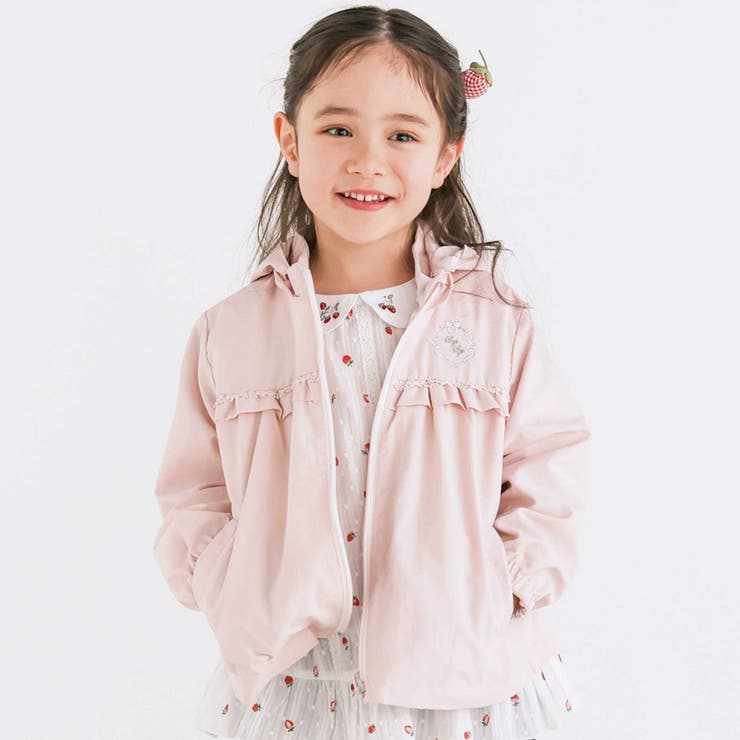 ウサギネコ耳付きフードタフタジャケット | SLAP SLIP | 詳細画像1 