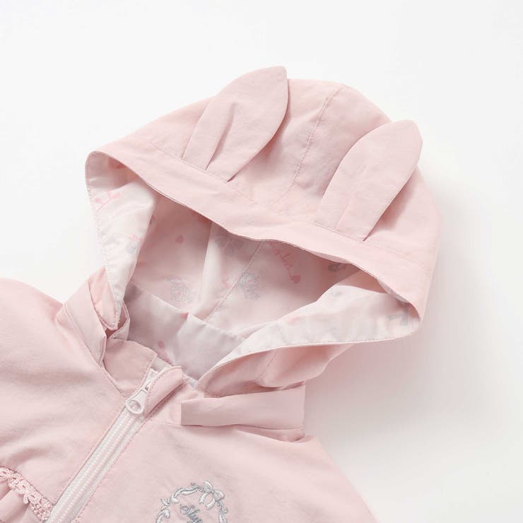 ウサギネコ耳付きフードタフタジャケット | SLAP SLIP | 詳細画像14 