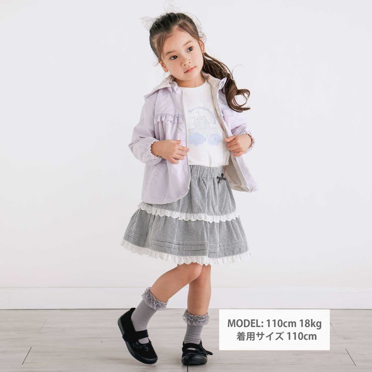 ウサギネコ耳付きフードタフタジャケット | SLAP SLIP | 詳細画像3 