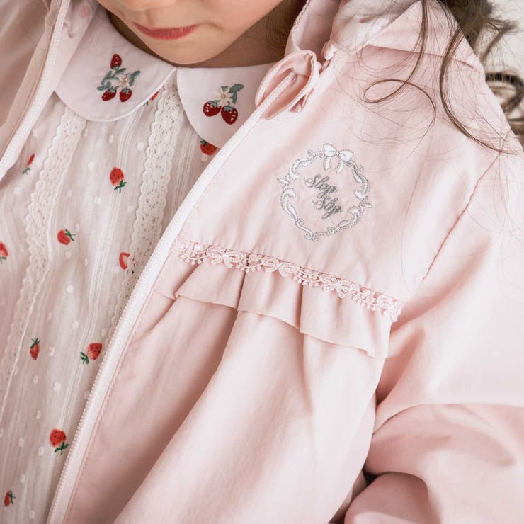 ウサギネコ耳付きフードタフタジャケット | SLAP SLIP | 詳細画像7 