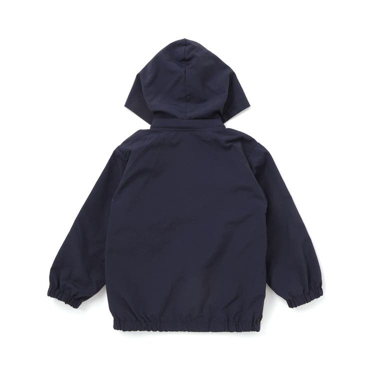 肩切り替え無地総柄リバーシブルタフタジャケット(80~130cm) | SLAP SLIP | 詳細画像5 