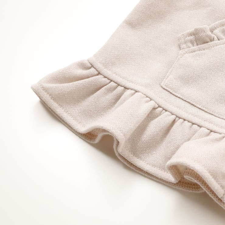 アニマルネコウサギ耳付きフード裾フリルフルジップパーカー(80~130cm) | SLAP SLIP | 詳細画像13 