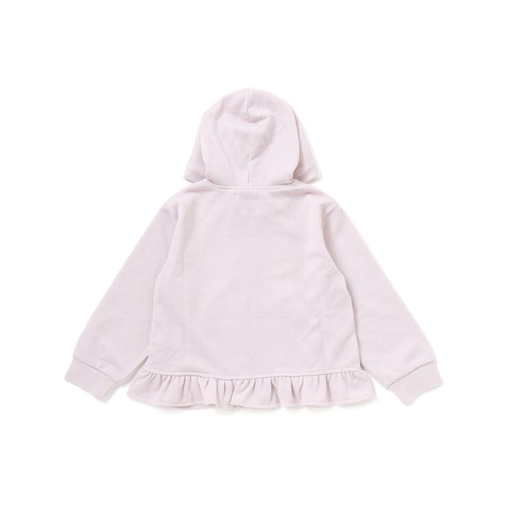 アニマルネコウサギ耳付きフード裾フリルフルジップパーカー(80~130cm) | SLAP SLIP | 詳細画像17 