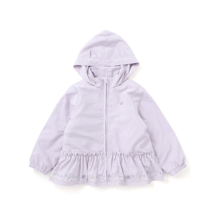 アニマルウサギネコ耳フード付きボアライナー3WAYジャケット(80~130cm) | SLAP SLIP | 詳細画像10 