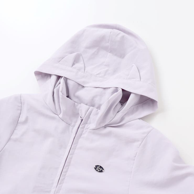 アニマルウサギネコ耳フード付きボアライナー3WAYジャケット(80~130cm) | SLAP SLIP | 詳細画像14 