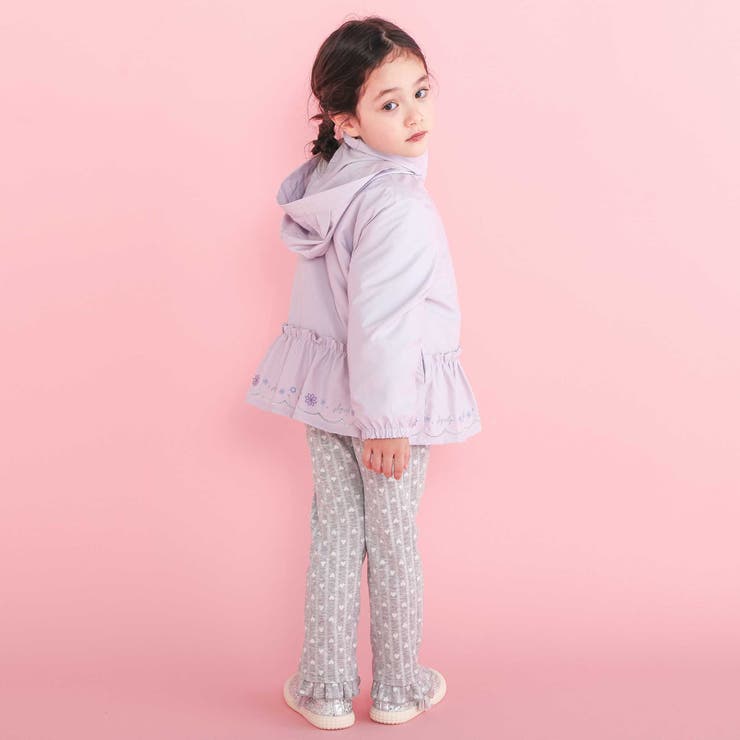 アニマルウサギネコ耳フード付きボアライナー3WAYジャケット(80~130cm) | SLAP SLIP | 詳細画像3 