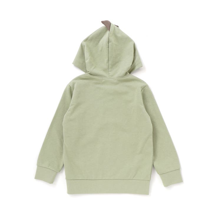 ツンツン恐竜トサカフード付きフルジップパーカー(80~120cm) | SLAP SLIP | 詳細画像6 