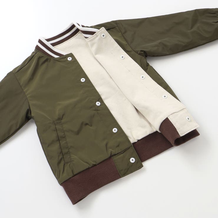 アニマルイヌ消防車スペースシャトルロボット背中刺しゅうリバーシブルスタジャン(8… | SLAP SLIP | 詳細画像20 