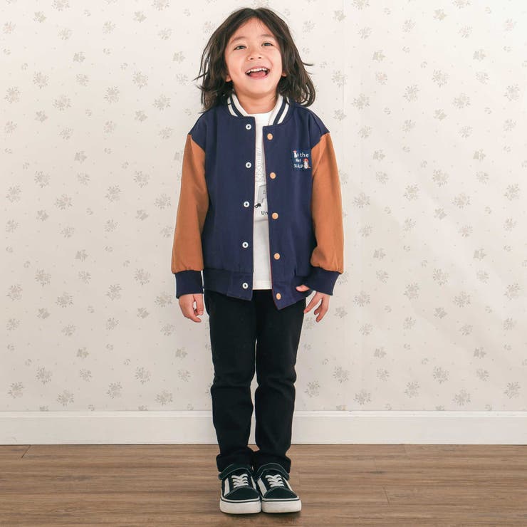 アニマルイヌ消防車スペースシャトルロボット背中刺しゅうリバーシブルスタジャン(8… | SLAP SLIP | 詳細画像29 