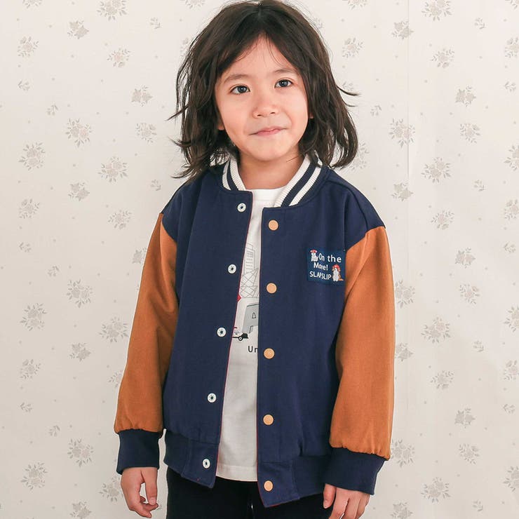 アニマルイヌ消防車スペースシャトルロボット背中刺しゅうリバーシブルスタジャン(8… | SLAP SLIP | 詳細画像30 