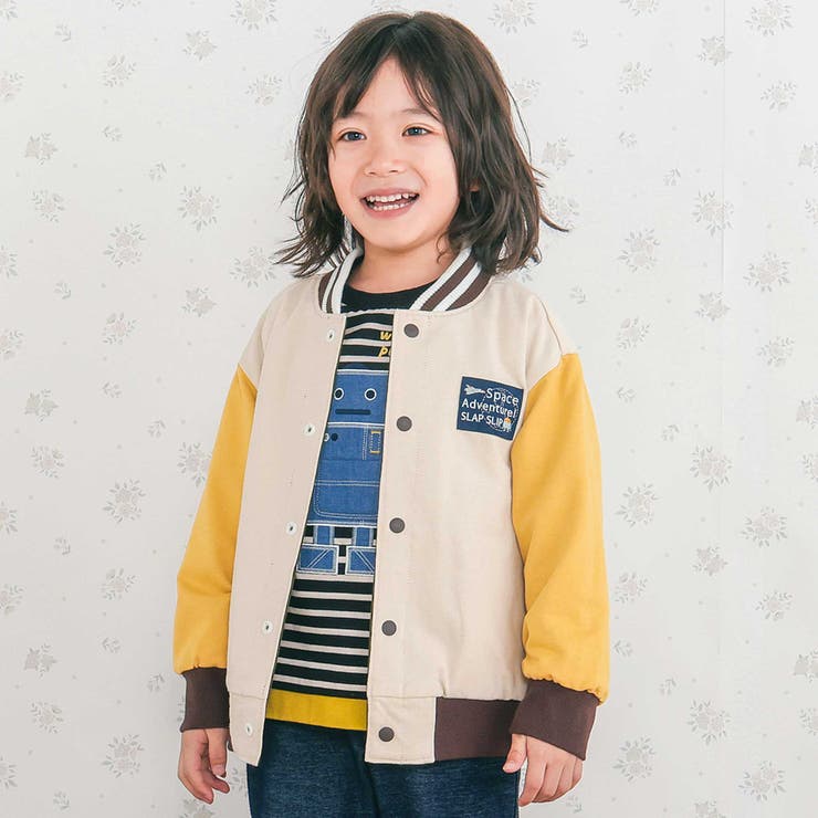 アニマルイヌ消防車スペースシャトルロボット背中刺しゅうリバーシブルスタジャン(8… | SLAP SLIP | 詳細画像31 