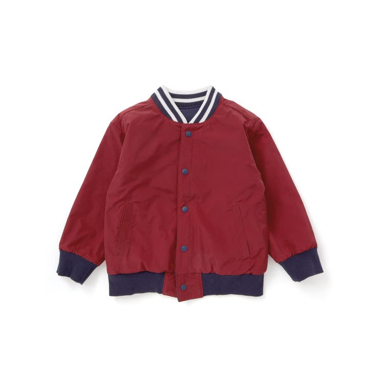 アニマルイヌ消防車スペースシャトルロボット背中刺しゅうリバーシブルスタジャン(8… | SLAP SLIP | 詳細画像4 