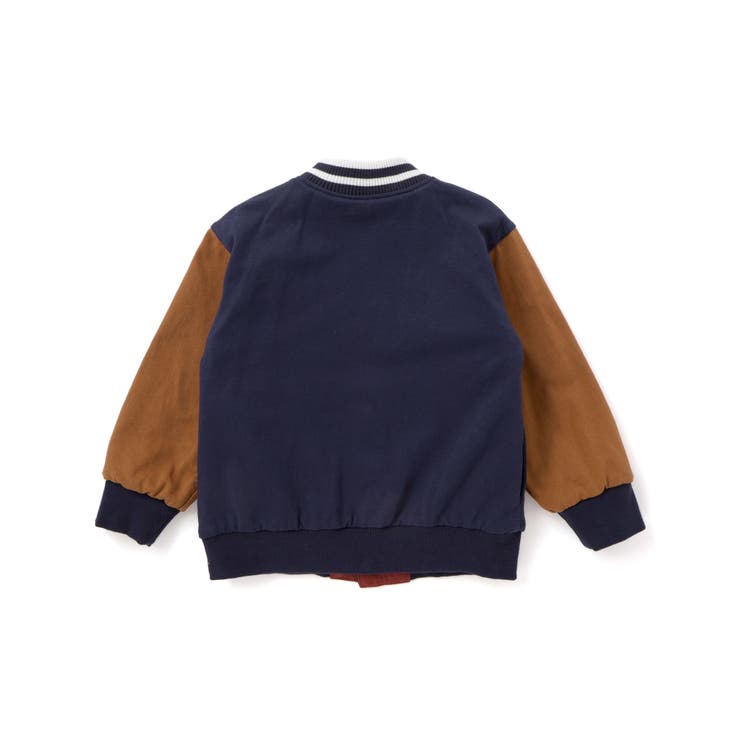 アニマルイヌ消防車スペースシャトルロボット背中刺しゅうリバーシブルスタジャン(8… | SLAP SLIP | 詳細画像7 