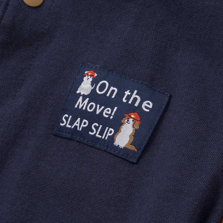 アニマルイヌ消防車スペースシャトルロボット背中刺しゅうリバーシブルスタジャン(8… | SLAP SLIP | 詳細画像9 