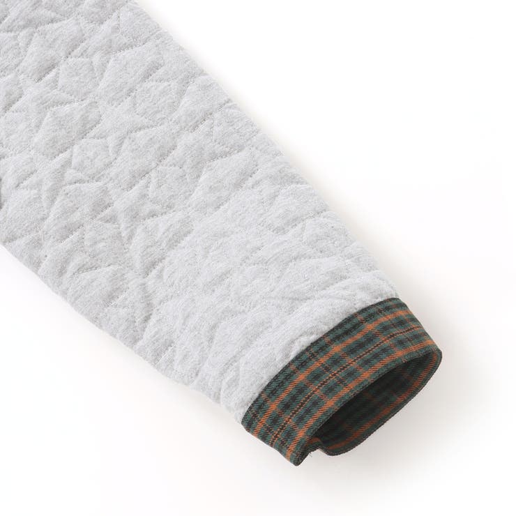 【リバーシブル】ツンツン恐竜トサカフード付きチェックボアジャケット(80~130… | SLAP SLIP | 詳細画像11 