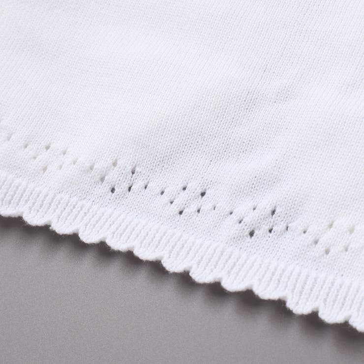 縁スカラップパール調ボタンニットカーディガン(110~130cm) | SLAP SLIP | 詳細画像13 