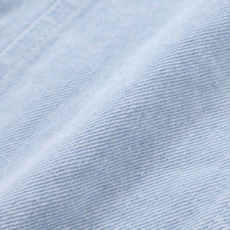 ツイルデニム後ろリボンレース刺しゅう入りノーカラージャケット(90~130cm) | SLAP SLIP | 詳細画像24 