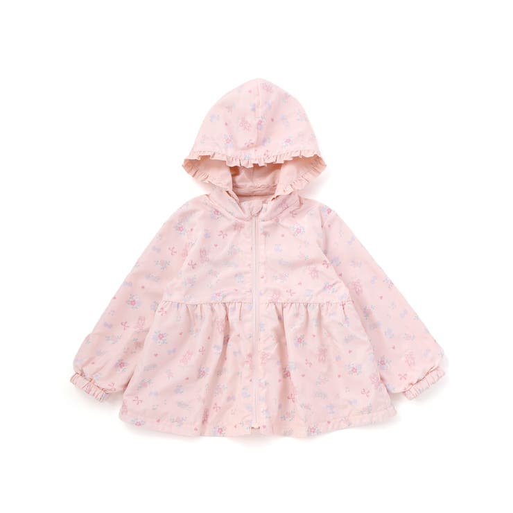 リボン刺しゅうリバーシブルタフタジャケット(80~130cm) | SLAP SLIP | 詳細画像11 