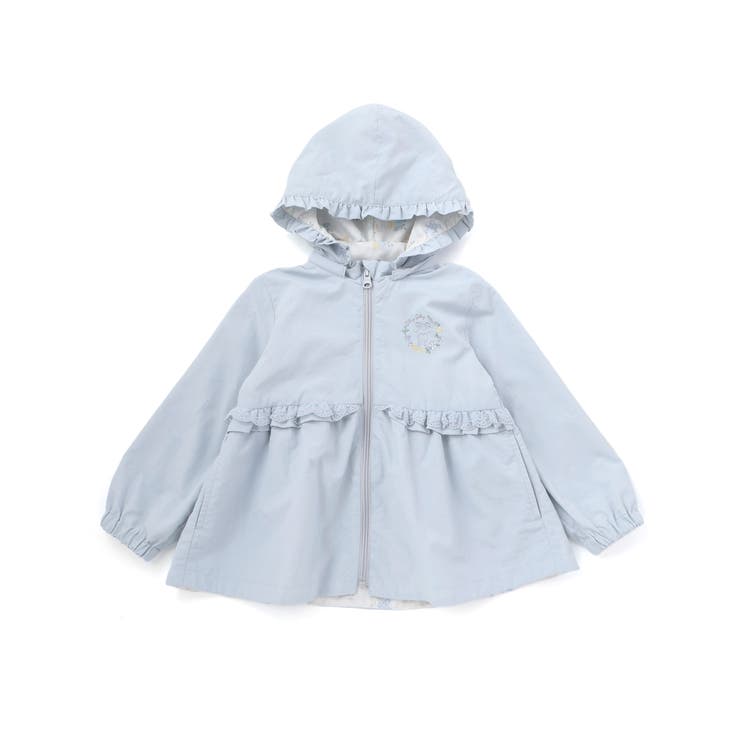 リボン刺しゅうリバーシブルタフタジャケット(80~130cm) | SLAP SLIP | 詳細画像13 