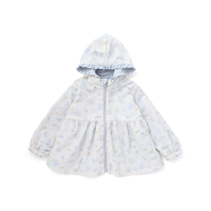 リボン刺しゅうリバーシブルタフタジャケット(80~130cm) | SLAP SLIP | 詳細画像15 