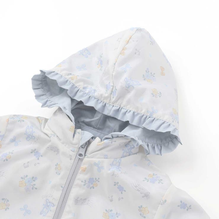 リボン刺しゅうリバーシブルタフタジャケット(80~130cm) | SLAP SLIP | 詳細画像21 