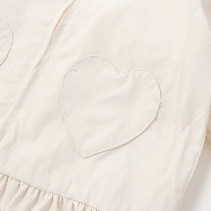 リボン刺しゅう裾フレアタフタブルゾン(90~130cm) | SLAP SLIP | 詳細画像10 