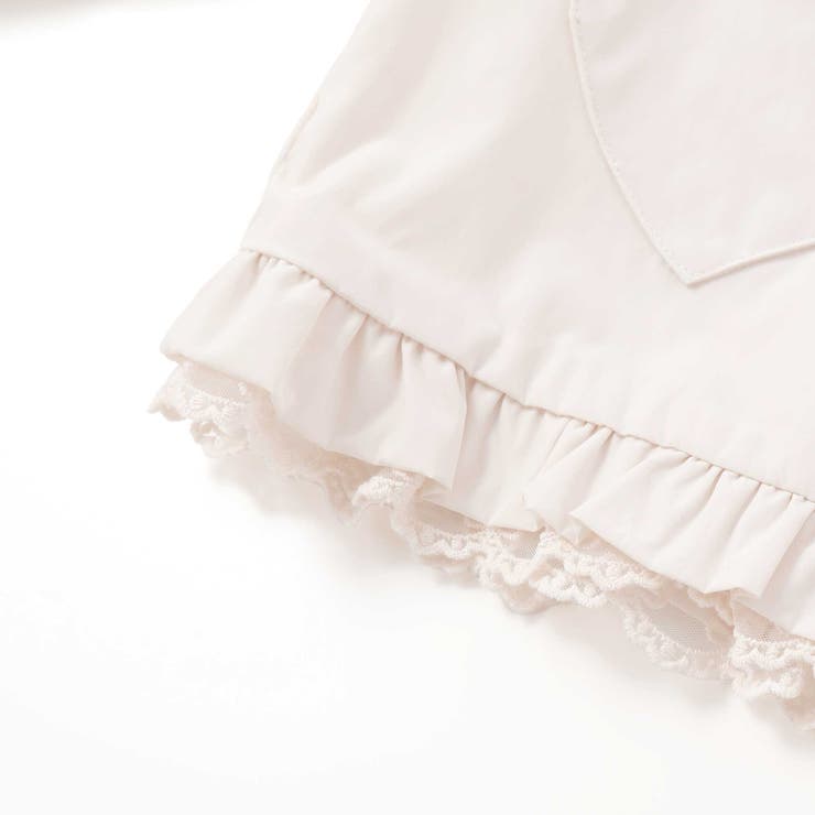 リボン刺しゅう裾フレアタフタブルゾン(90~130cm) | SLAP SLIP | 詳細画像12 