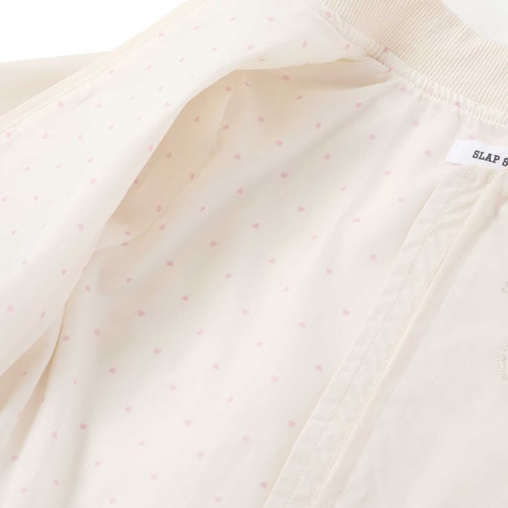 リボン刺しゅう裾フレアタフタブルゾン(90~130cm) | SLAP SLIP | 詳細画像14 