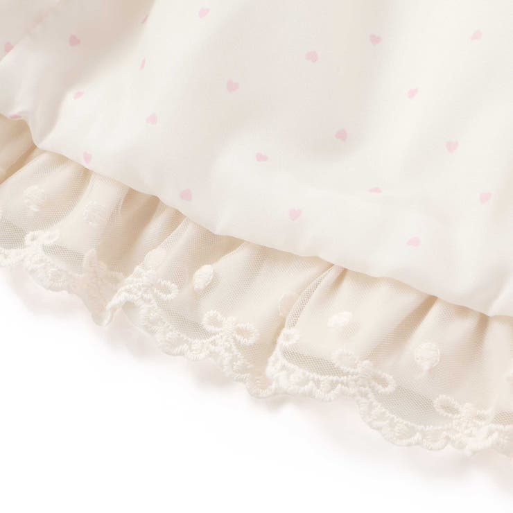 リボン刺しゅう裾フレアタフタブルゾン(90~130cm) | SLAP SLIP | 詳細画像15 