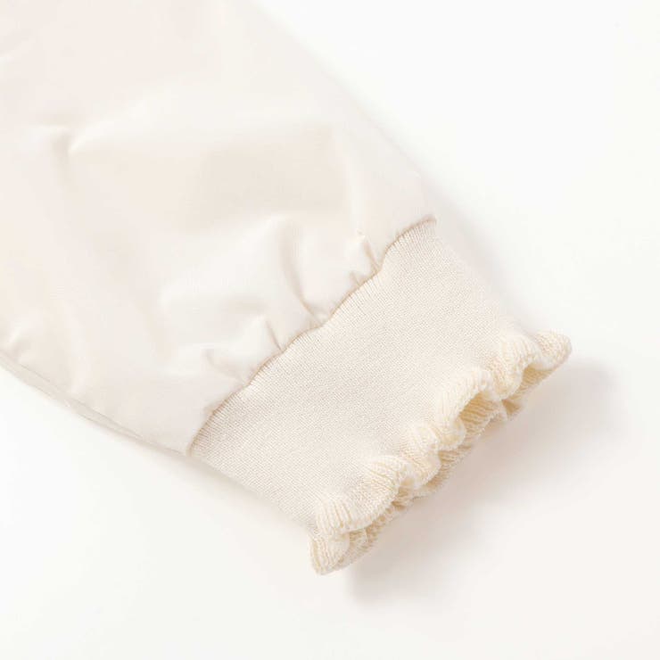 リボン刺しゅう裾フレアタフタブルゾン(90~130cm) | SLAP SLIP | 詳細画像9 