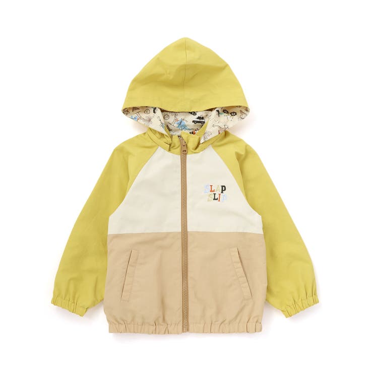 はたらく車・恐竜ラグランリバーシブルタフタジャケット(80~130cm) | SLAP SLIP | 詳細画像8 