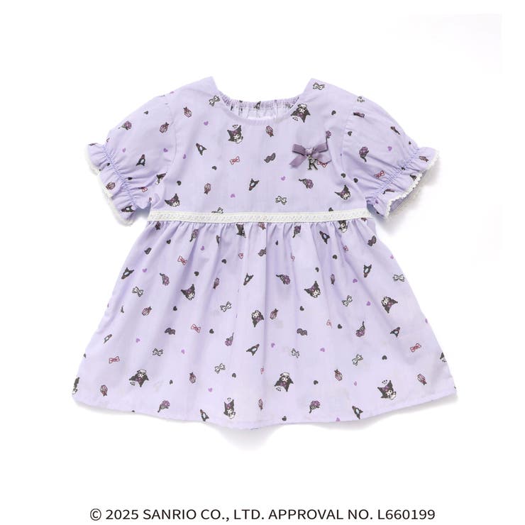 リボン付き総柄フレアチュニック | SLAP SLIP | 詳細画像12 