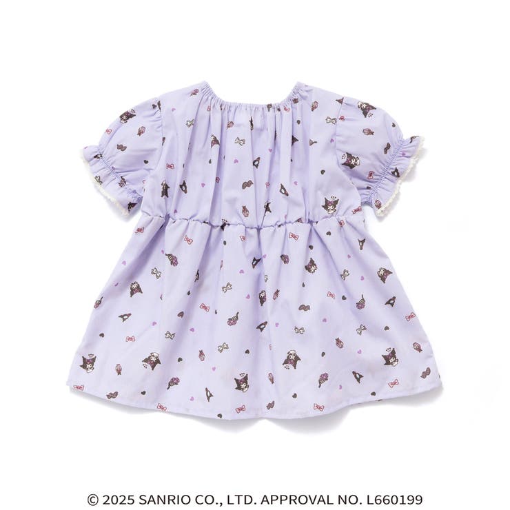 リボン付き総柄フレアチュニック | SLAP SLIP | 詳細画像13 