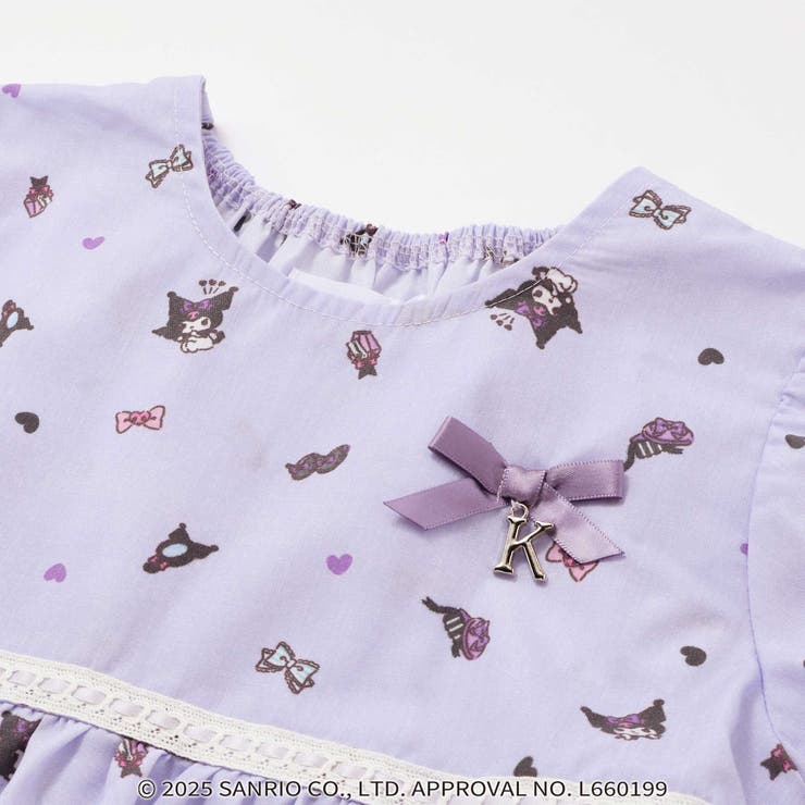 リボン付き総柄フレアチュニック | SLAP SLIP | 詳細画像14 